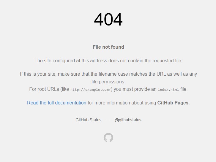 Error Page
