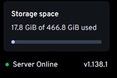Immich Server Storage