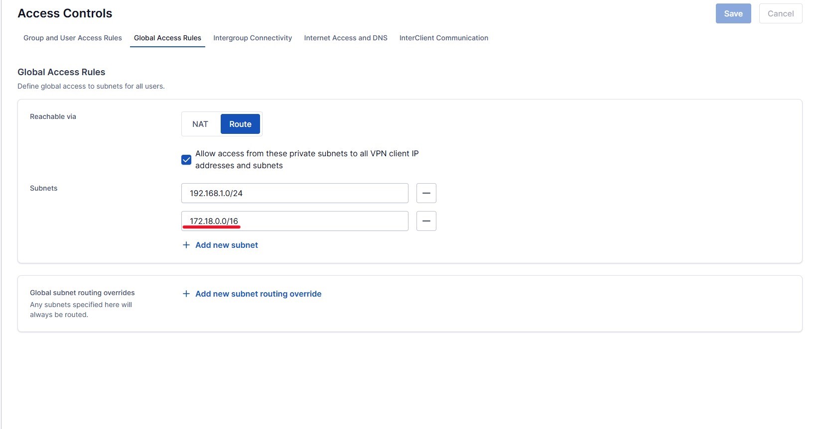 OpenVPN Group Access